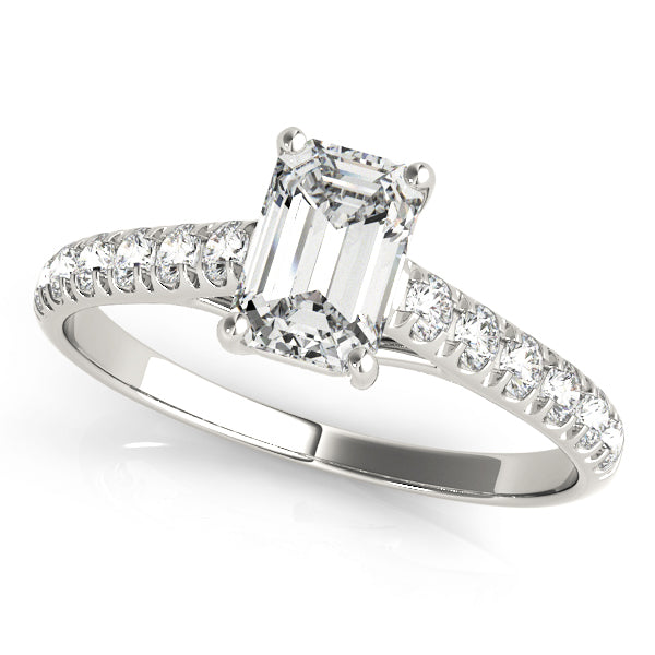 Trellis Diamond Engagement Ring