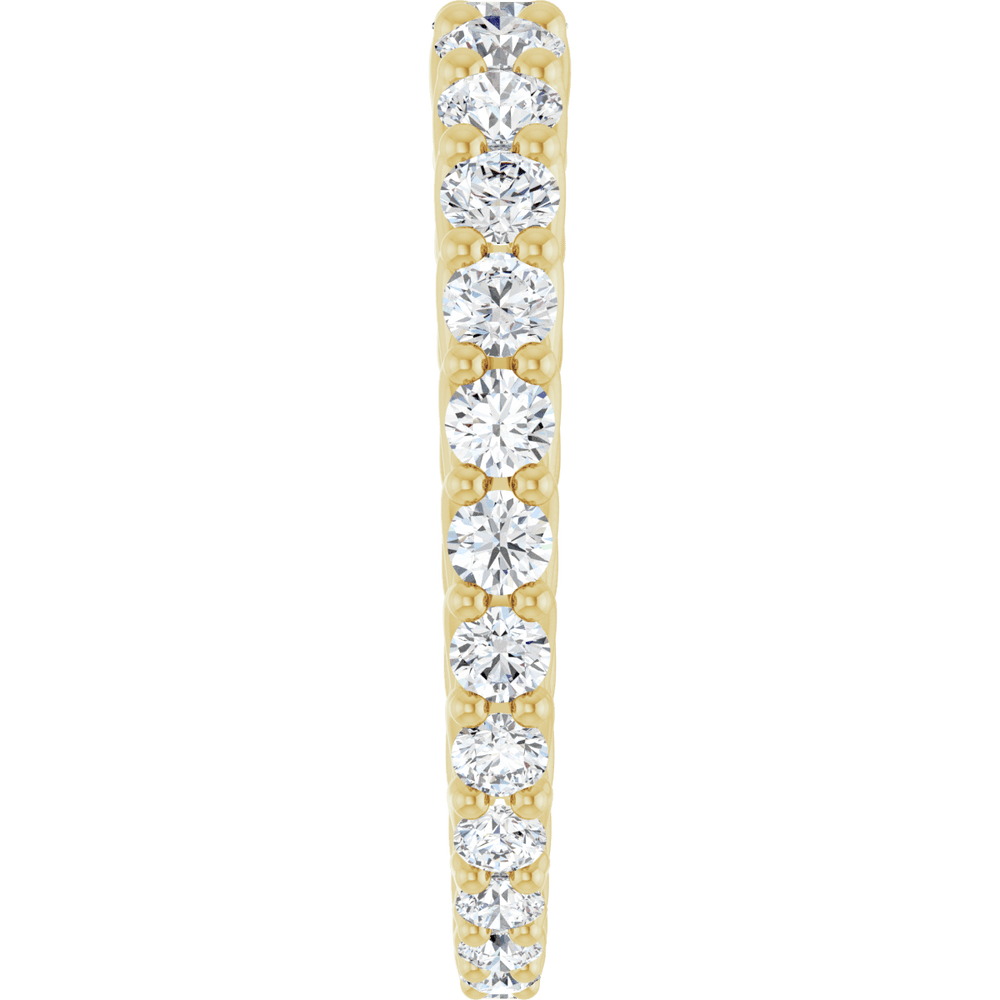 14K Gold 1 1/3 CTW Natural Diamond Graduated Eternity Band