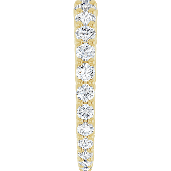 14K Gold 1 1/3 CTW Natural Diamond Graduated Eternity Band