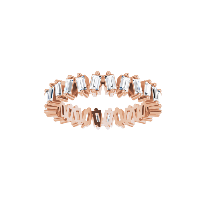 14K Gold 7/8 CTW Natural Diamond Eternity Band