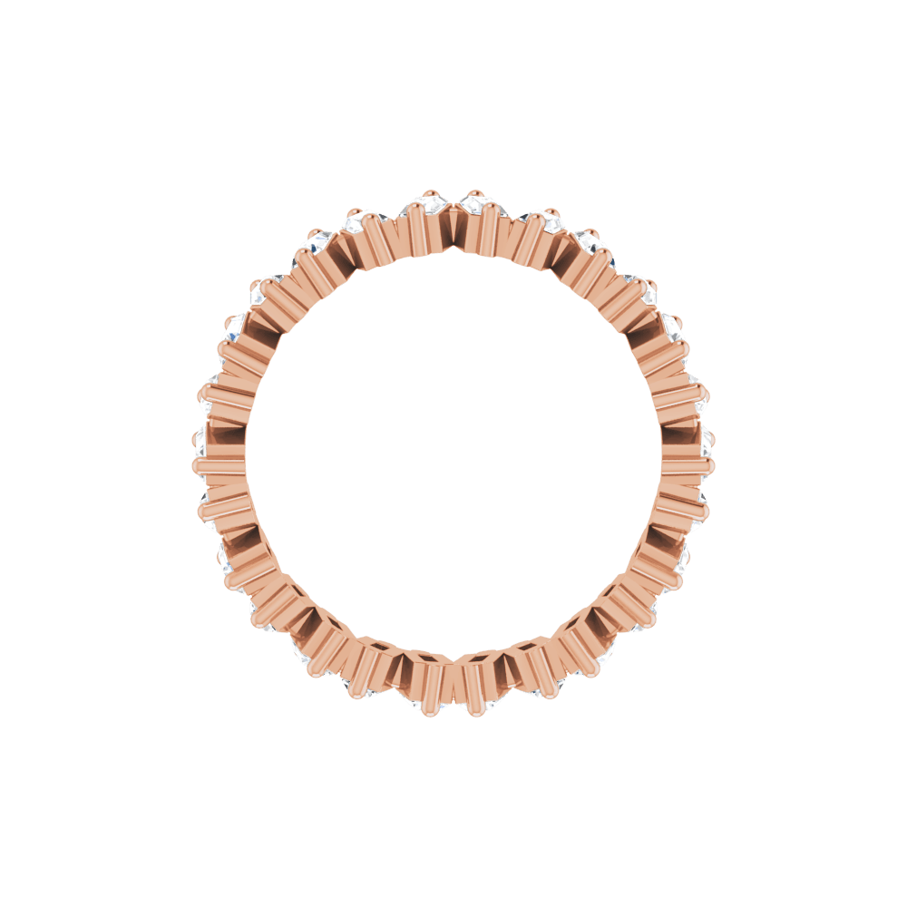 14K Gold 7/8 CTW Natural Diamond Eternity Band