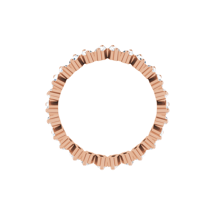 14K Gold 7/8 CTW Natural Diamond Eternity Band