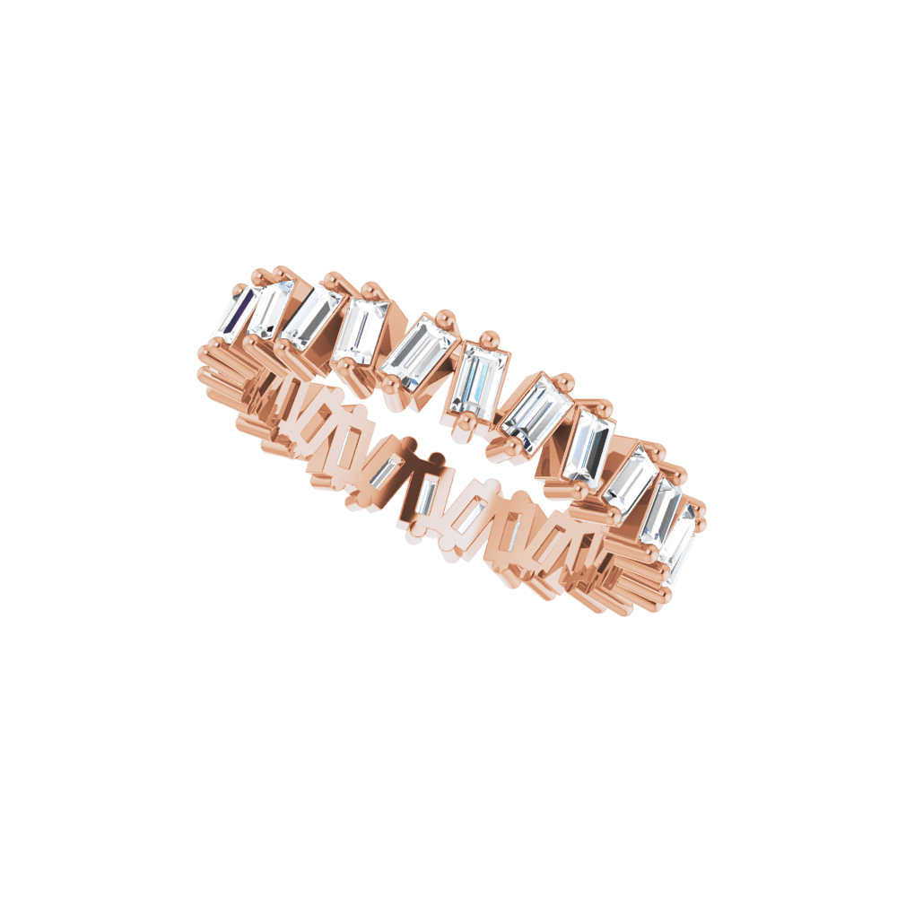 14K Gold 7/8 CTW Natural Diamond Eternity Band