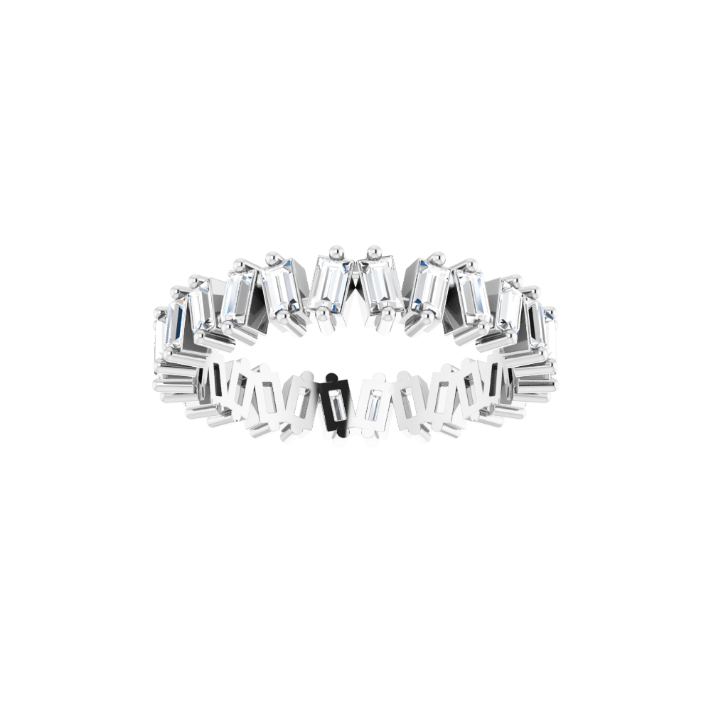 14K Gold 7/8 CTW Natural Diamond Eternity Band