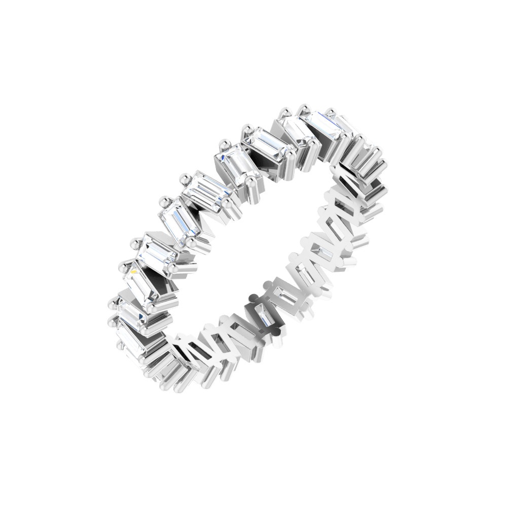 14K Gold 7/8 CTW Natural Diamond Eternity Band