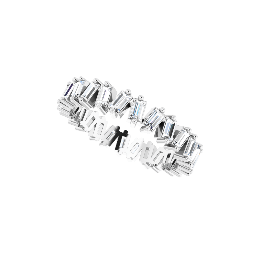 14K Gold 7/8 CTW Natural Diamond Eternity Band