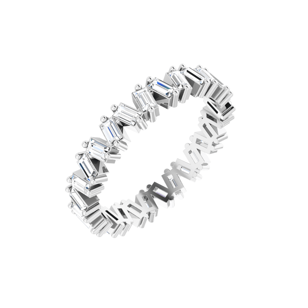 14K Gold 7/8 CTW Natural Diamond Eternity Band