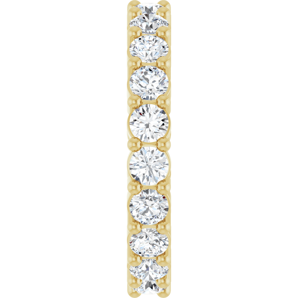 14K Gold 1 1/3 CTW Natural Diamond Reversible Eternity Band