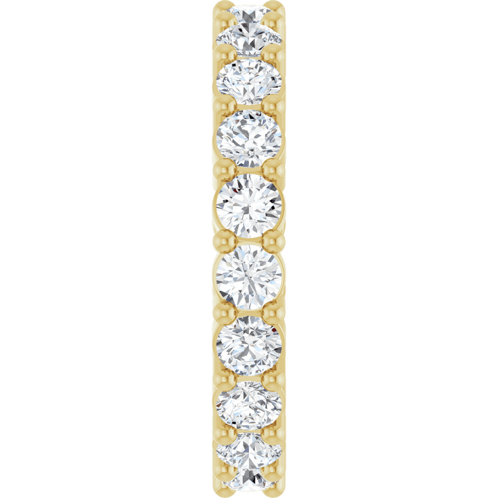 14K Gold 1 1/3 CTW Natural Diamond Reversible Eternity Band