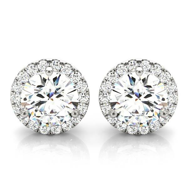 MARTINI HALO EARRINGS Complete per pair.
