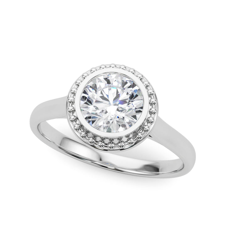 ROUND BEZEL SOLITAIRE