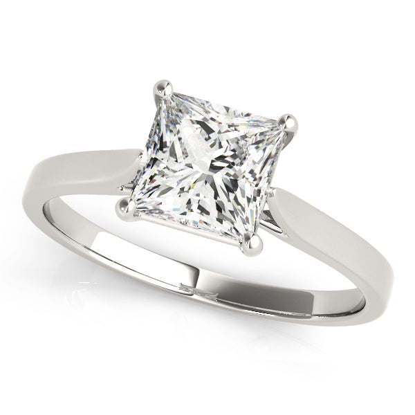 PRINCESS CUT SOLITAIRE ENGAGEMENT RING