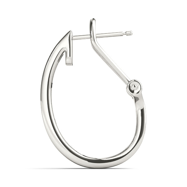 EARRINGS HOOP EARRINGS J-HOOPS