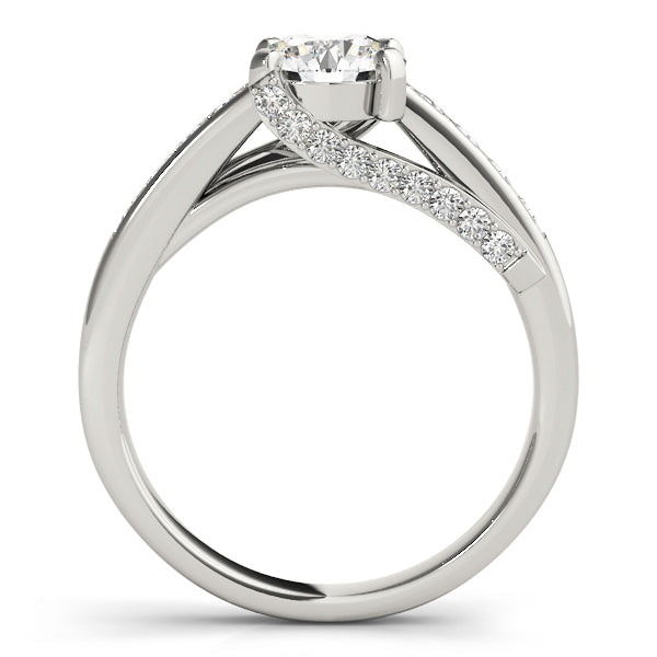 ENGAGEMENT RINGS SINGLE ROW PRONG SET