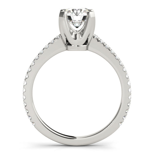 ENGAGEMENT RINGS SINGLE ROW PRONG SET