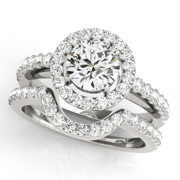 ENGAGEMENT RINGS HALO ROUND