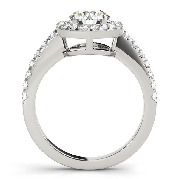 Halo Diamond Engagement Ring