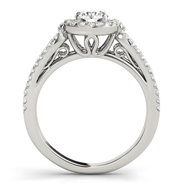 ENGAGEMENT RINGS HALO ROUND