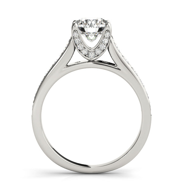 ENGAGEMENT RINGS SINGLE ROW PRONG SET