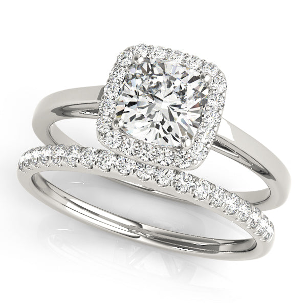 ENGAGEMENT RINGS HALO SQUARE & CUSHION