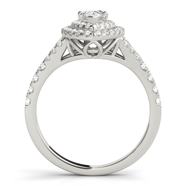 ENGAGEMENT RINGS PEAR HALO