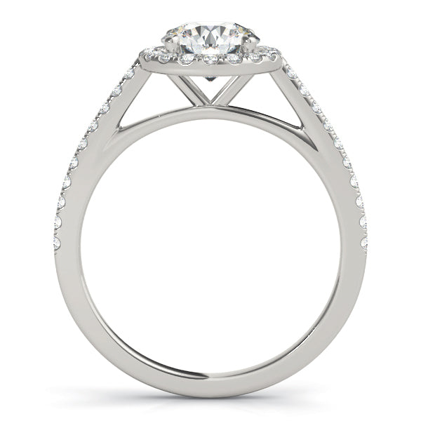 ROUND HALO ENGAGEMENT RING