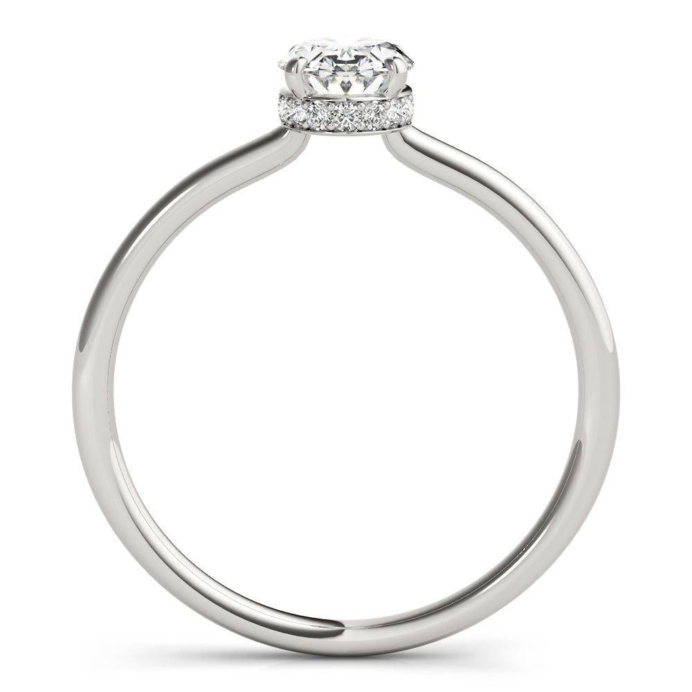 Halo Diamond Engagement Ring