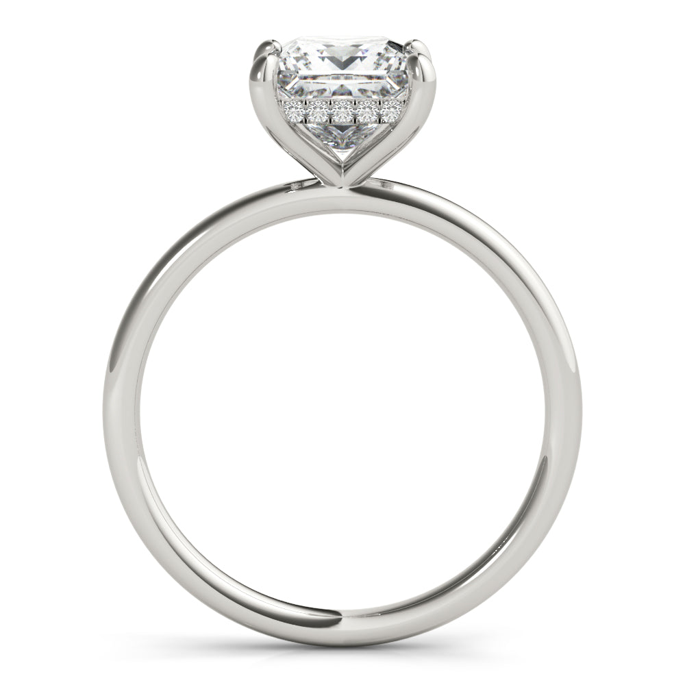 ENGAGEMENT RING PRINCESS CUT CENTER