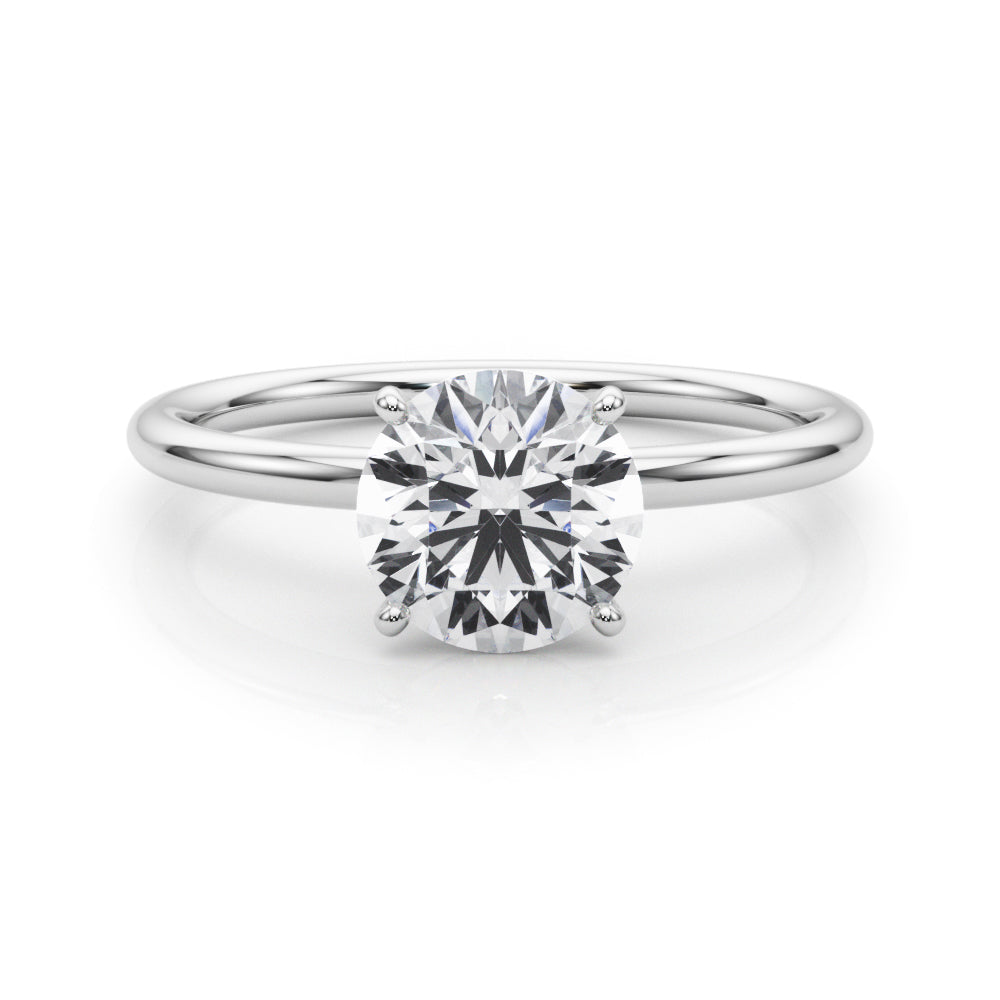 ENGAGEMENT RING ROUND CENTER