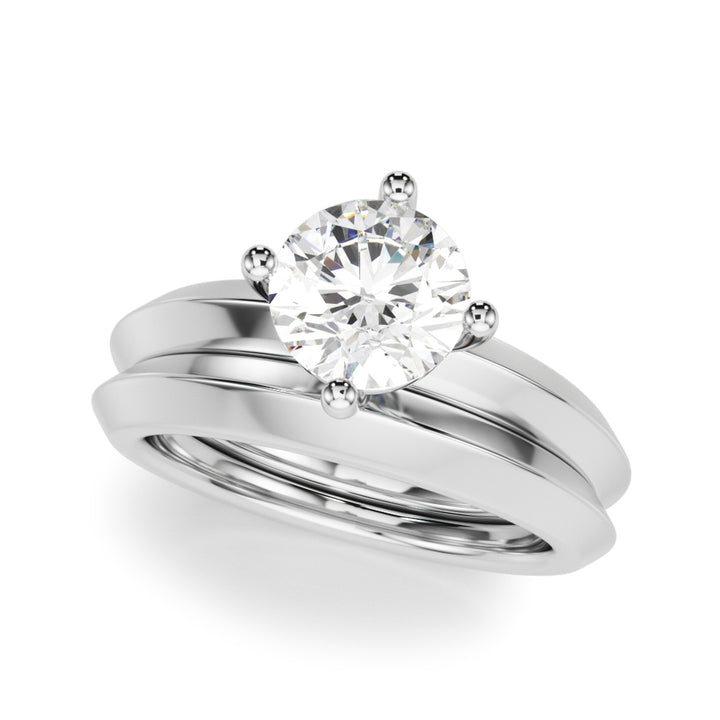 KNIFE EDGE SOLITAIRE ENG RING