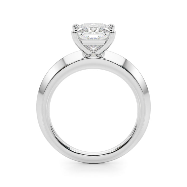 KNIFE EDGE SOLITAIRE ENG RING