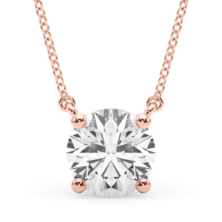 ROUND SOLITAIRE PENDANT