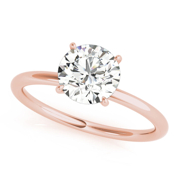 ENGAGEMENT RING ROUND CENTER