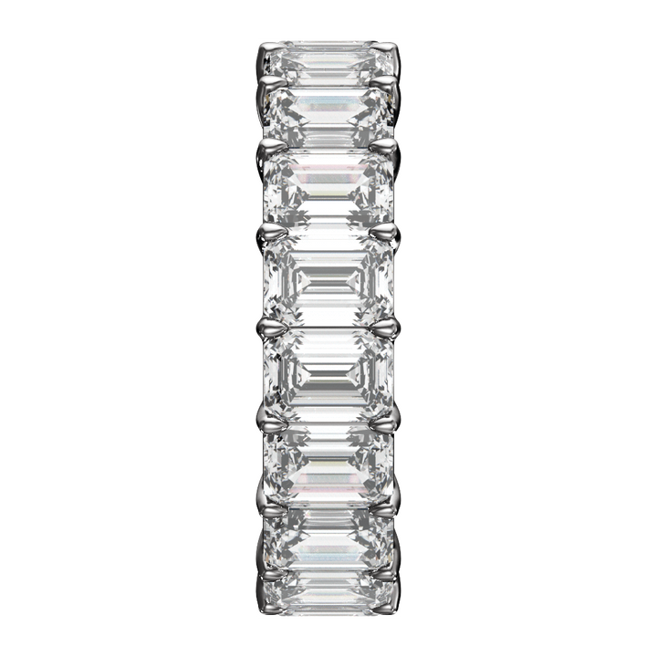 14K Gold 9 1/3 CTW Natural Diamond Low Profile Eternity Band