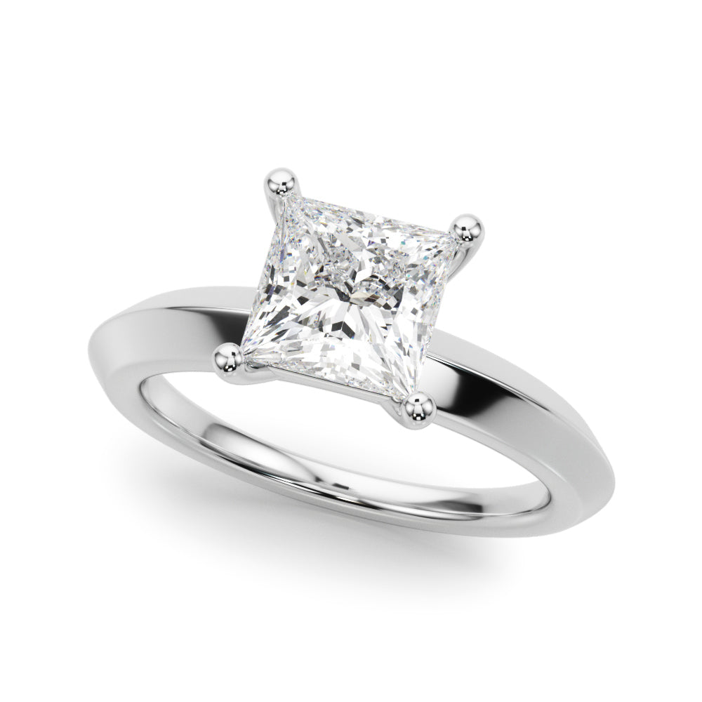 KNIFE EDGE SOLITAIRE ENG RING