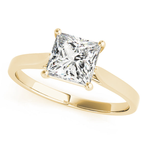 PRINCESS CUT SOLITAIRE ENGAGEMENT RING