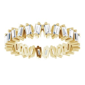 14K Gold 7/8 CTW Natural Diamond Eternity Band