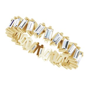 14K Gold 7/8 CTW Natural Diamond Eternity Band