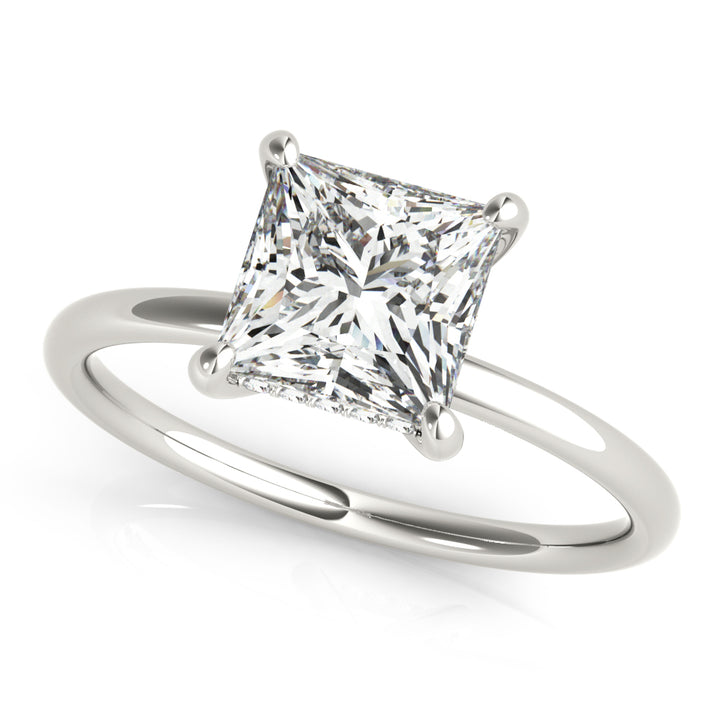 ENGAGEMENT RING PRINCESS CUT CENTER