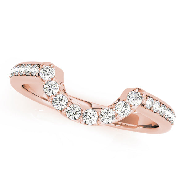 WEDDING BANDS CURVED BANDS