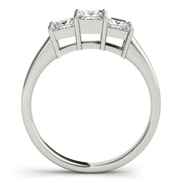 ENGAGEMENT RINGS 3 STONE PRINCESS