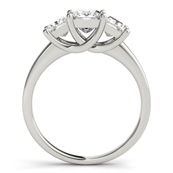 ENGAGEMENT RINGS 3 STONE PRINCESS