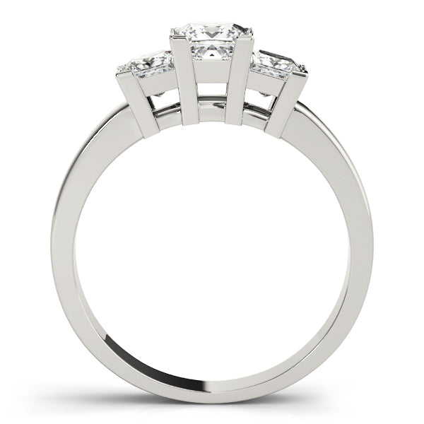 ENGAGEMENT RINGS 3 STONE PRINCESS