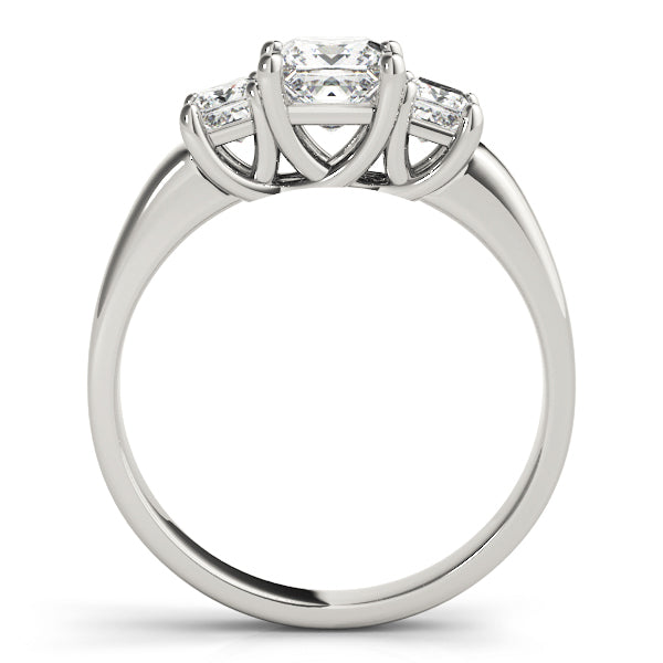 ENGAGEMENT RINGS 3 STONE PRINCESS