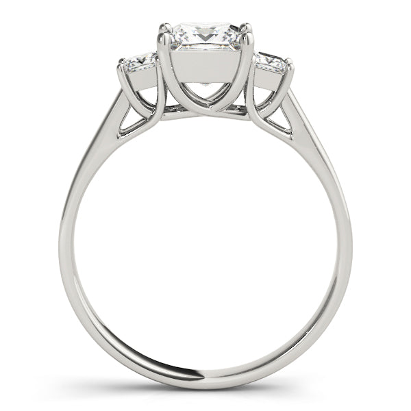 ENGAGEMENT RINGS 3 STONE PRINCESS