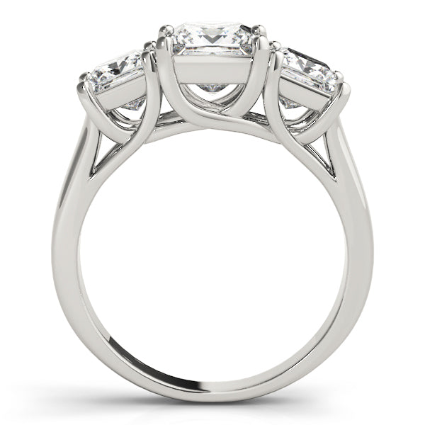 ENGAGEMENT RINGS 3 STONE PRINCESS