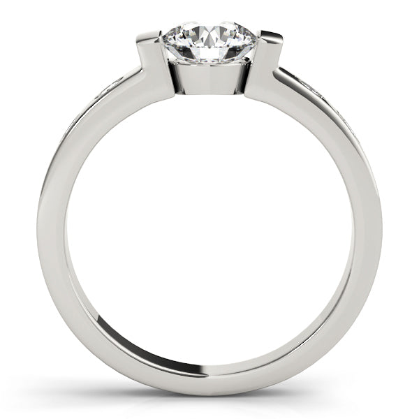 ENGAGEMENT RINGS SINGLE ROW PRONG SET