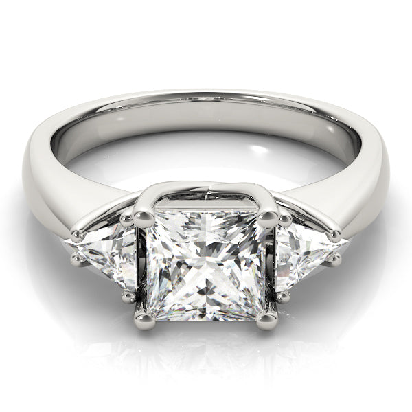 ENGAGEMENT RINGS 3 STONE PRINCESS