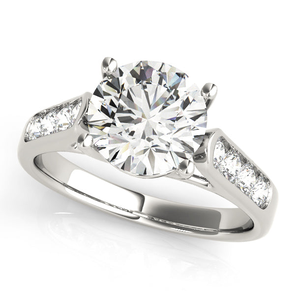 Trellis Diamond Engagement Ring