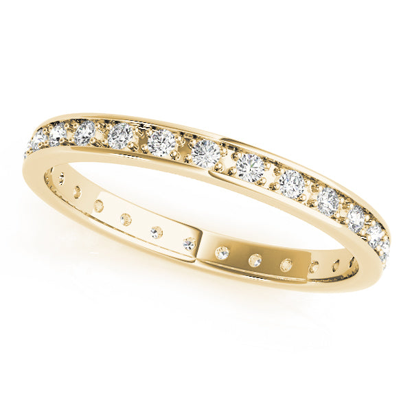 14K Yellow Gold 1/4 ct tw Diamond Wedding Ring